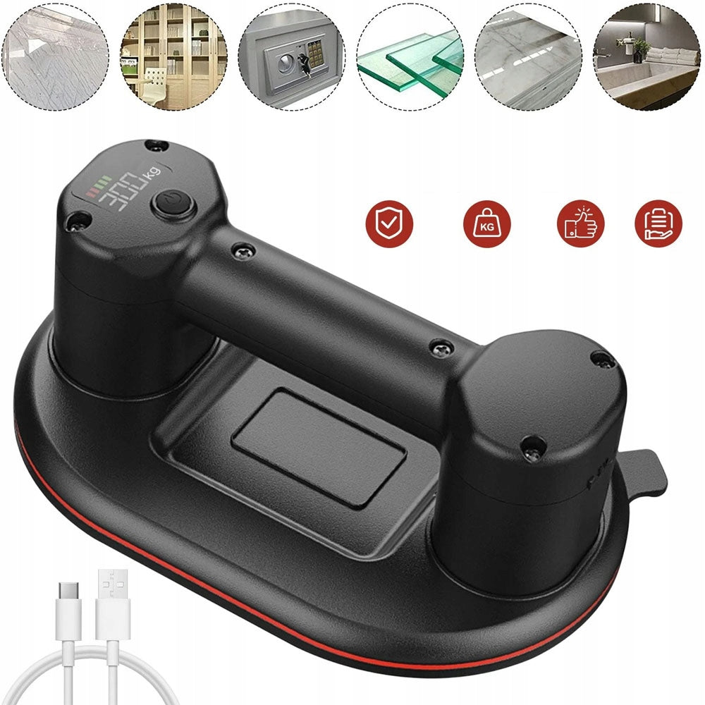4000MAH SUCTION CUP 300KG WITH 14MM RUBBER FOR AUTOMOTIVE AND CONSTRUCTION