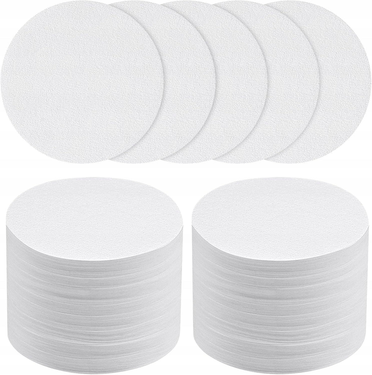 400X ROUND NATURAL PAPER FILTER FOR ESPRESSO LATTE 64mm COFFEE MAKER Packaging status original