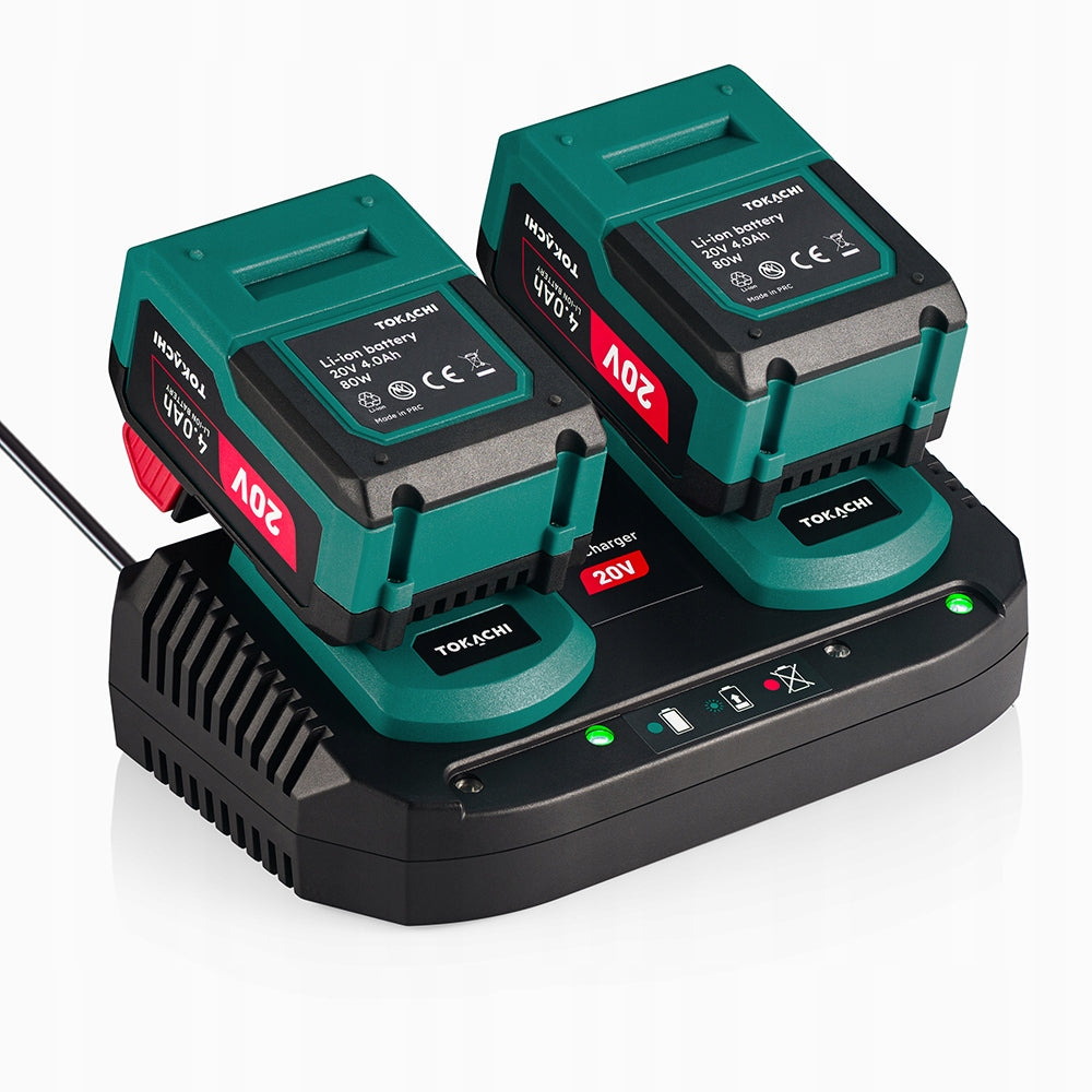 40V CORDLESS MOWER POWERFUL 38CM FOR GRASS TWO 8AH BATTERIES + CHARGER Brand Tokachi