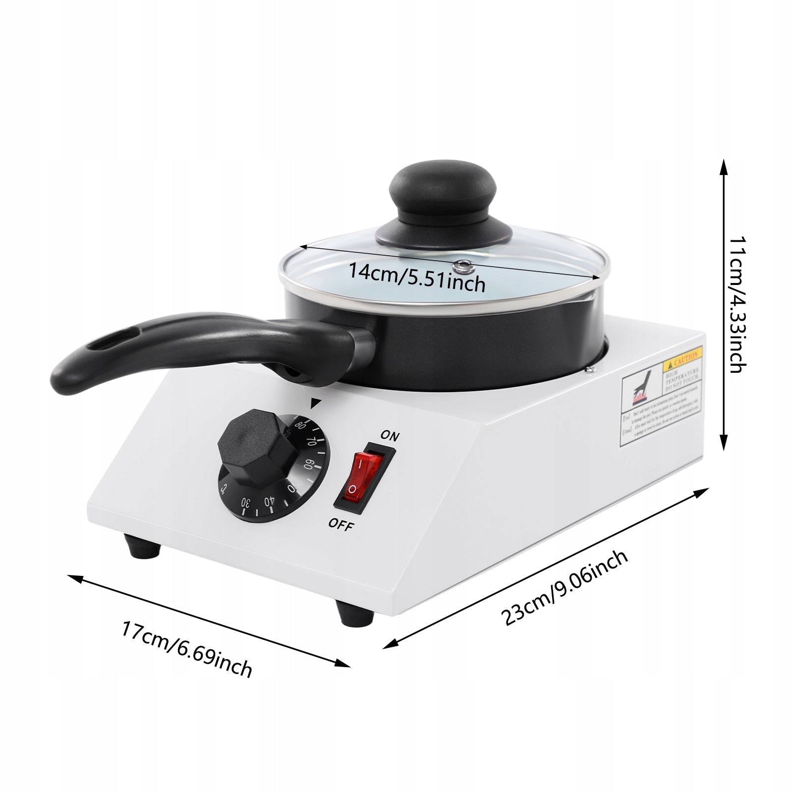 40W 14CM ELECTRIC CHOCOLATE MELTING POT, CHOCOLATE MELTING MACHINE Manufacturer code ELECTRIC CHOCOLATE MELTING POT