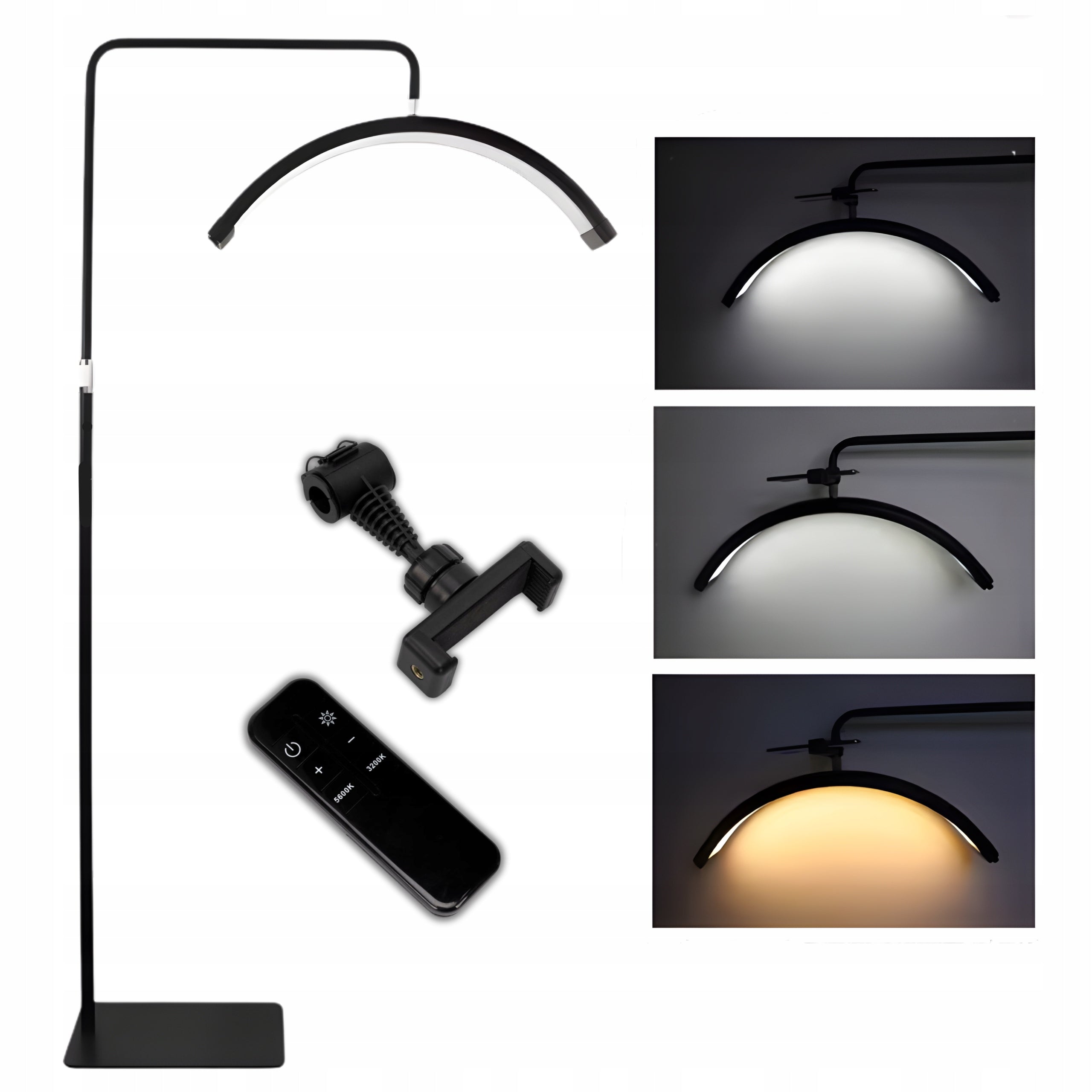 40W COSMETIC LED BOW LAMP FOR TATTOO EYELASH EXTENSION BLACK