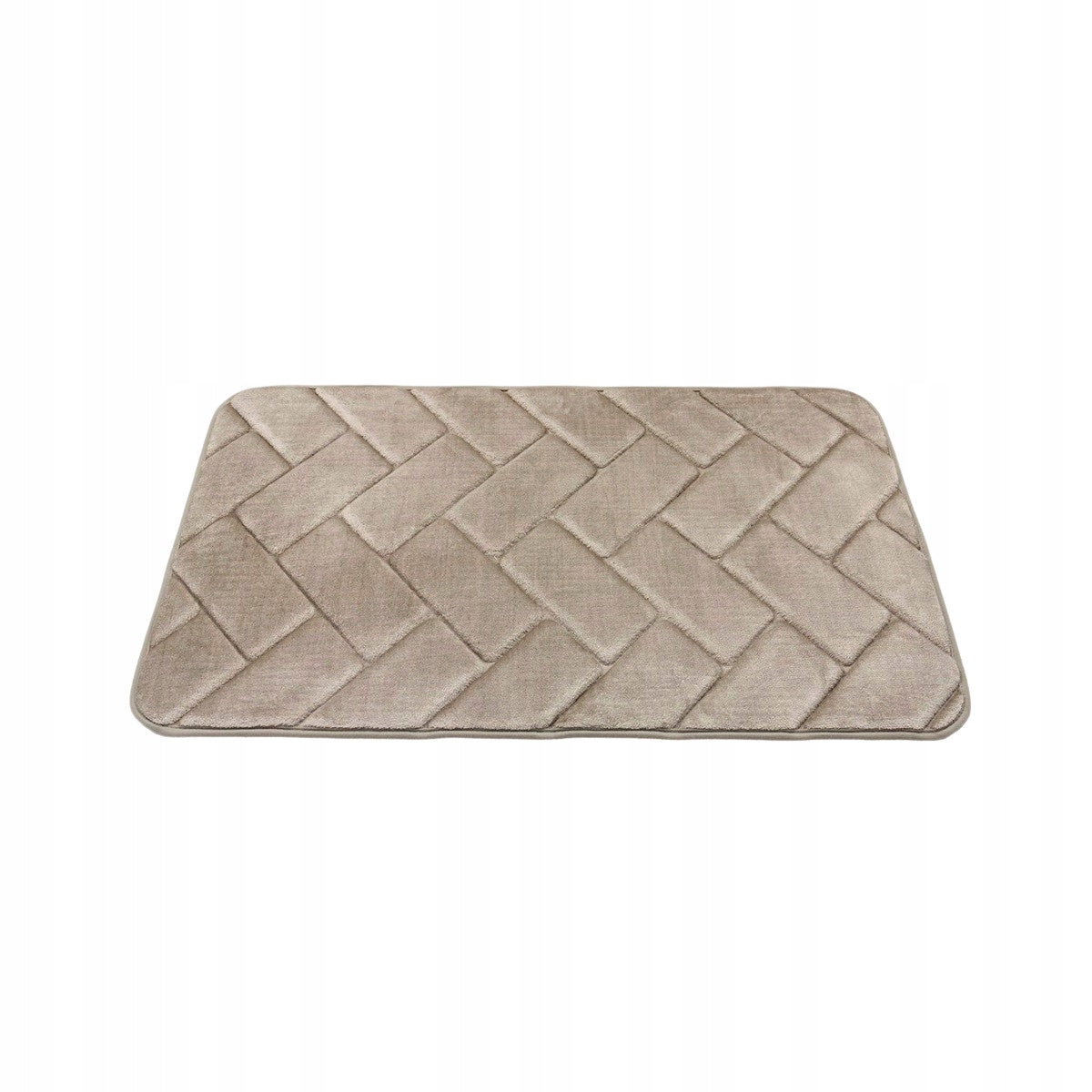 40x50 Protiskluzová koupelnová předložka 3D 7288 beige Brand BO-MA