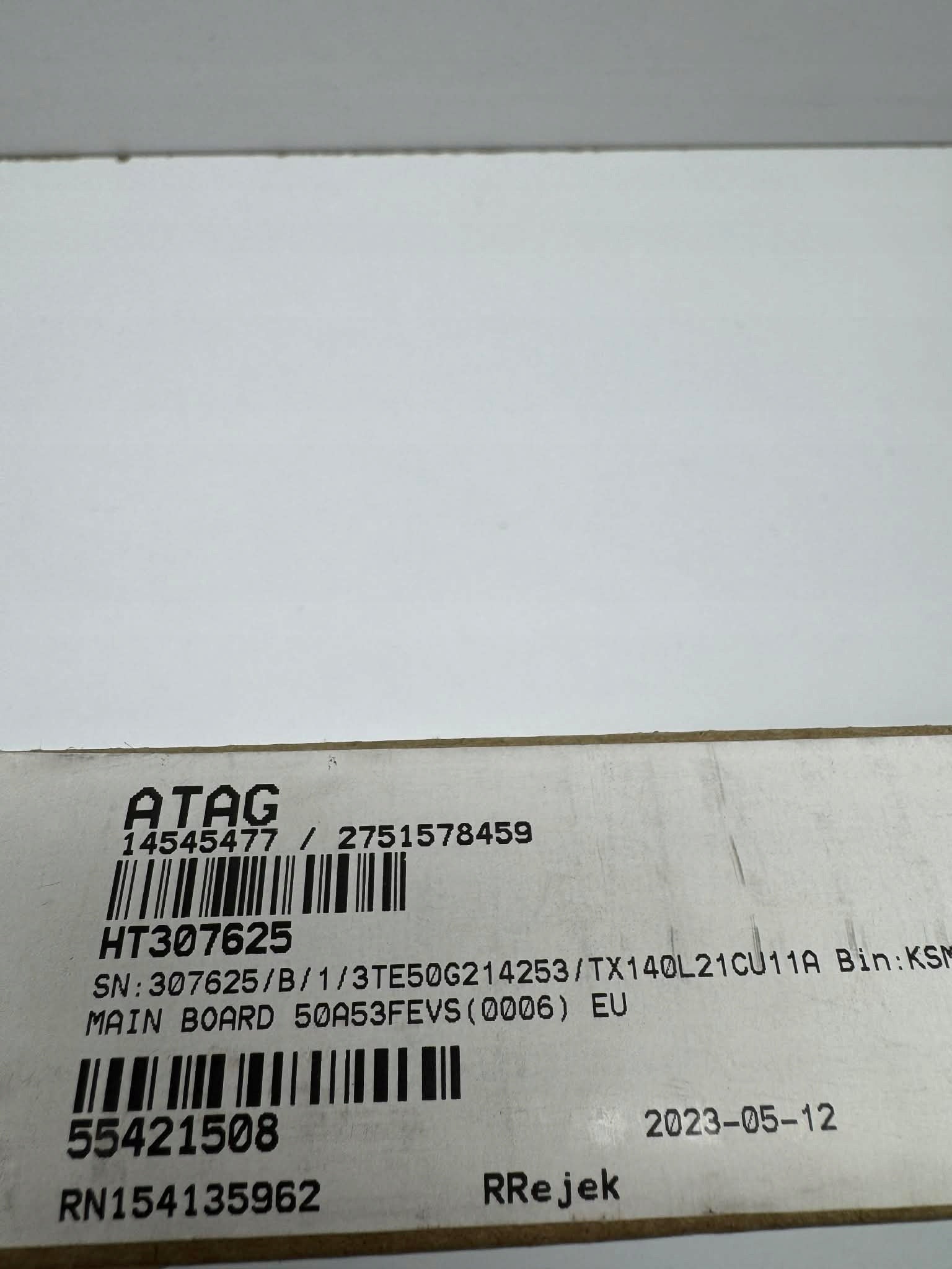 42/72 Motherboard HISENSE 50A6BG RSAG7.820.11742/ROH HT307625 Packaging status original