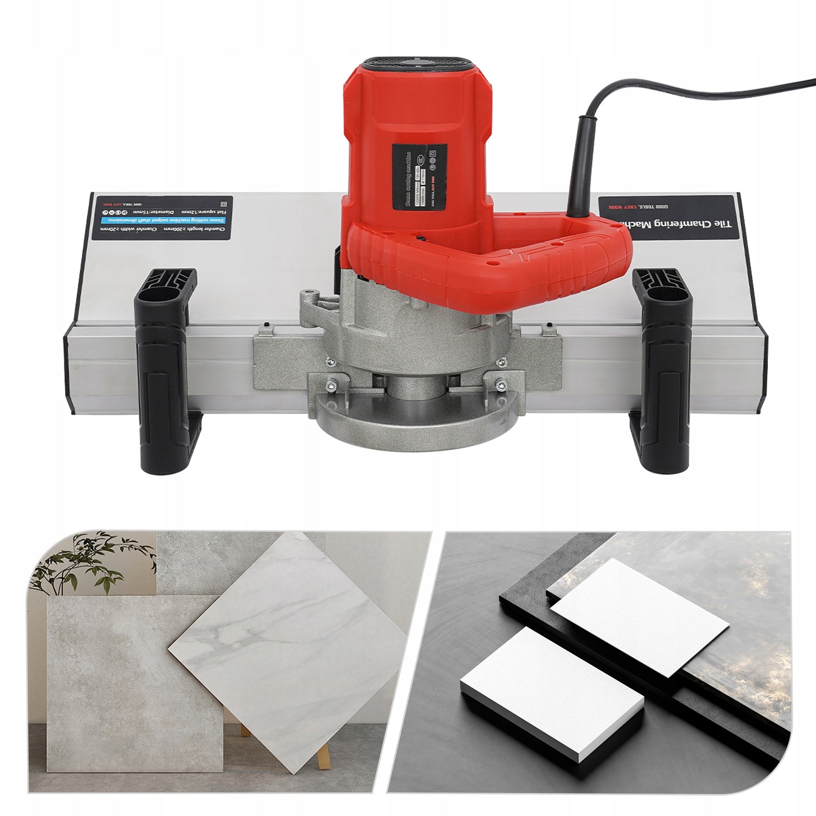 43° Tile Cutting Machine Tile Angle Cutting Machine 1200W 220V 13000r/min Manufacturer code Tile Cutting Machine