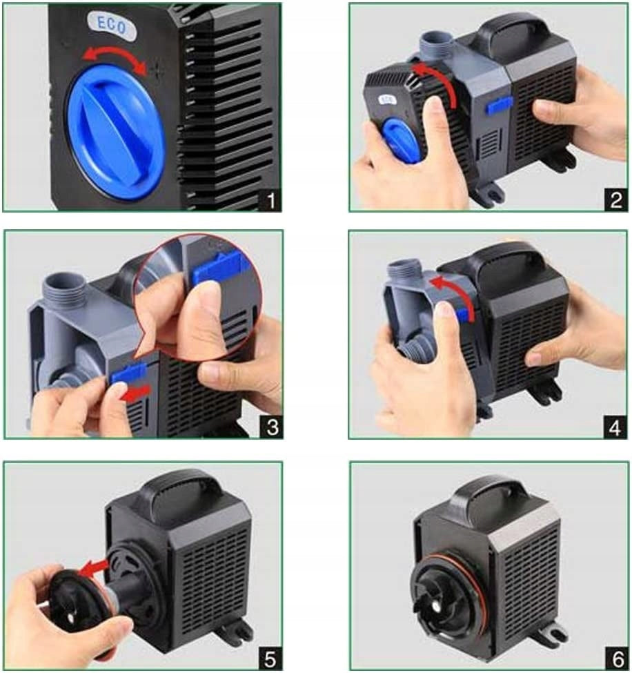 4500L/H 30W Multifunction pump Eco for pond water Customs tariff code 84137081