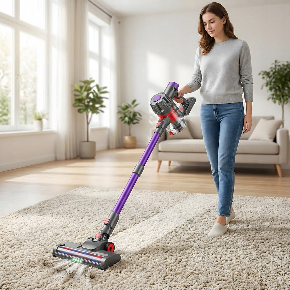 450W CORDLESS UPRIGHT HANDHELD VACUUM CLEANER WITH LED DISPLAY Manufacturer no brand