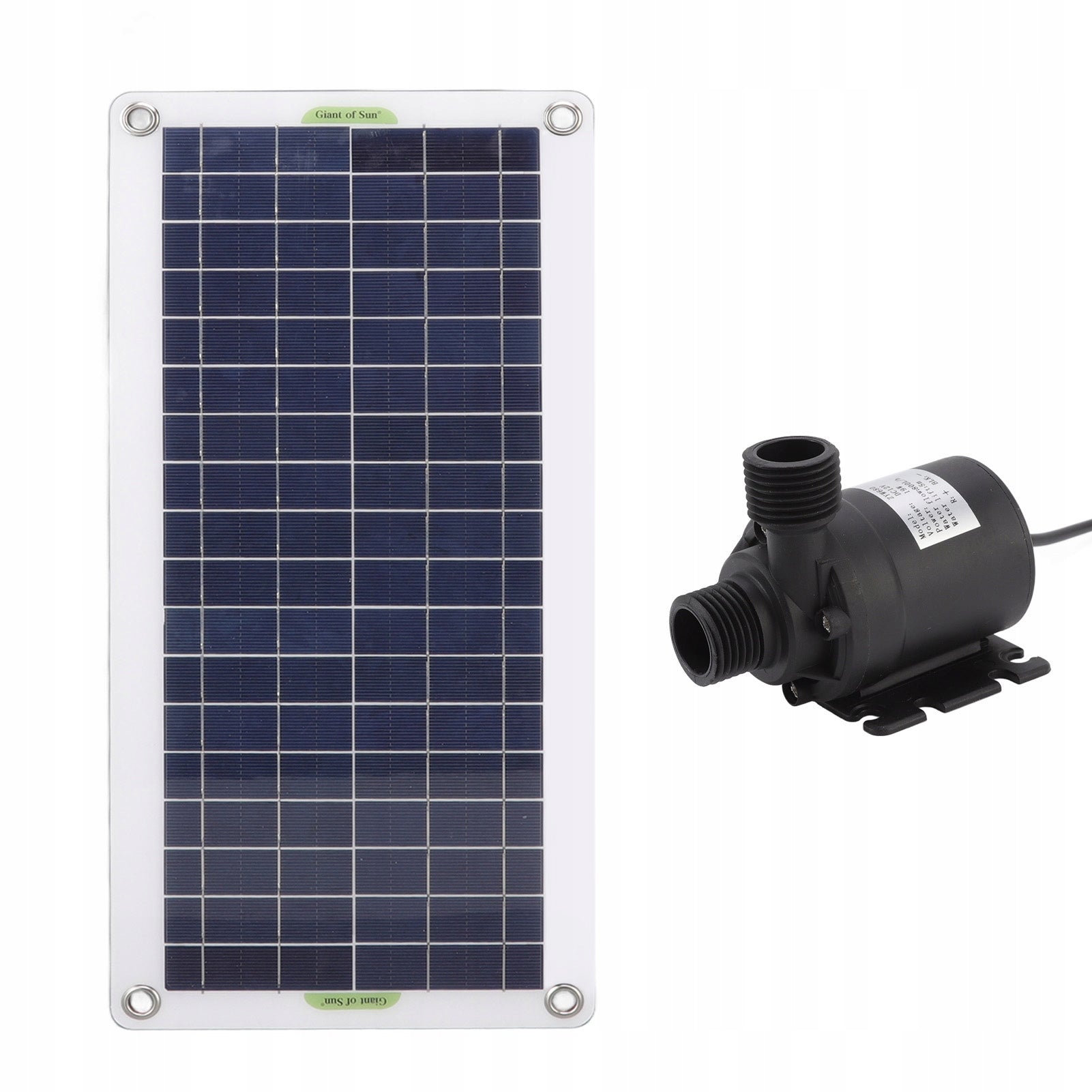 Saulės vandens siurblio rinkinys 30W polysilicone