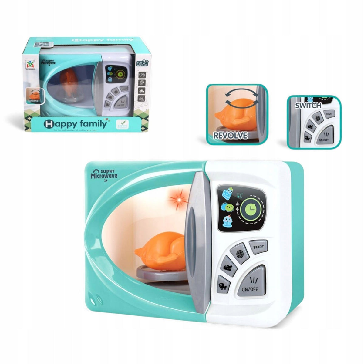 479064 MICROWAVE AGD BATTERY OPERATED GAZELO