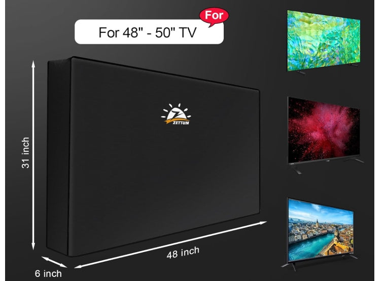 48" TV COVER- 50" DUSTPROOF TV COVER WATERPROOF Brand no brand