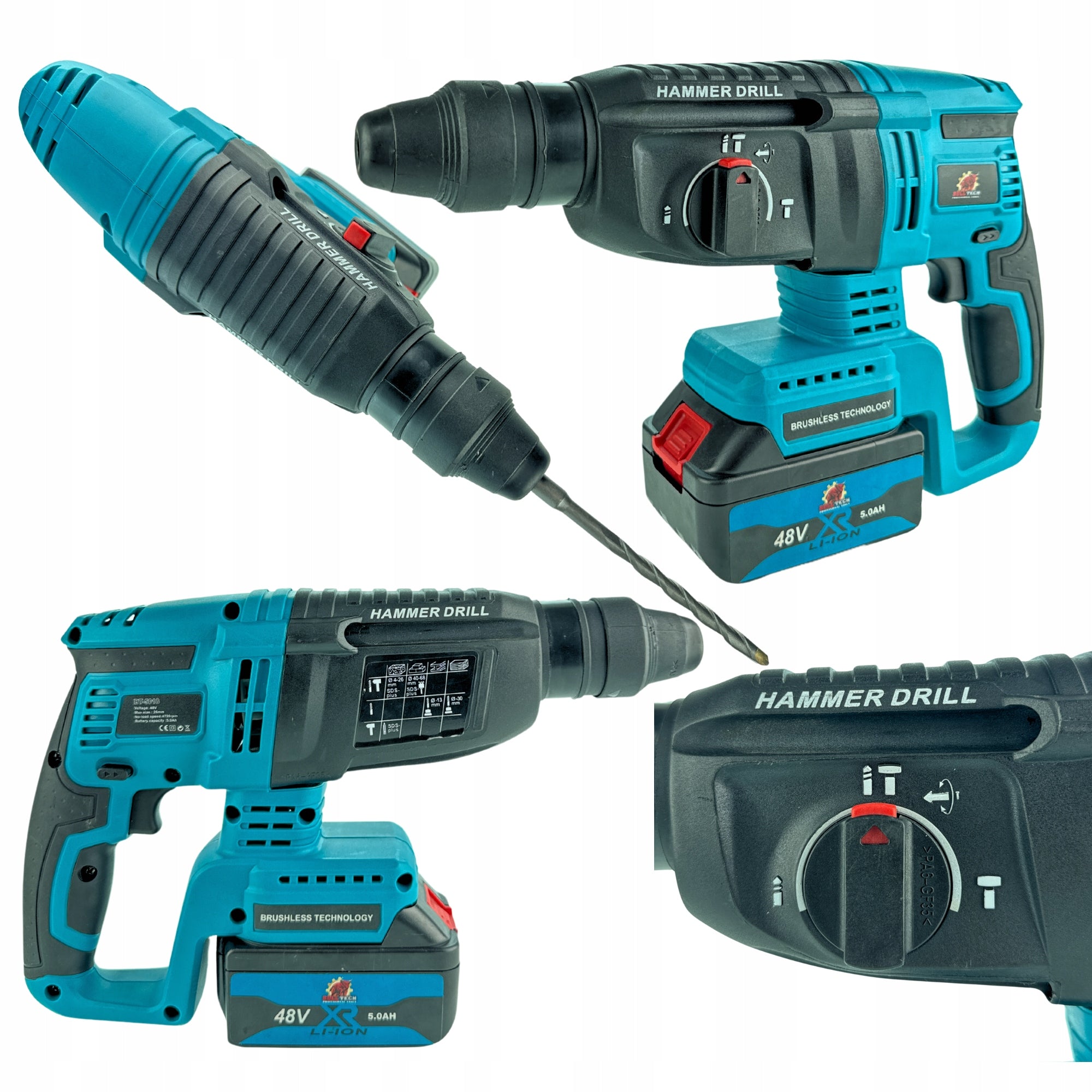 48V 4in1 CORDLESS TOOL KIT + HAMMER SCREWDRIVER GRINDER WRENCH Brand no brand