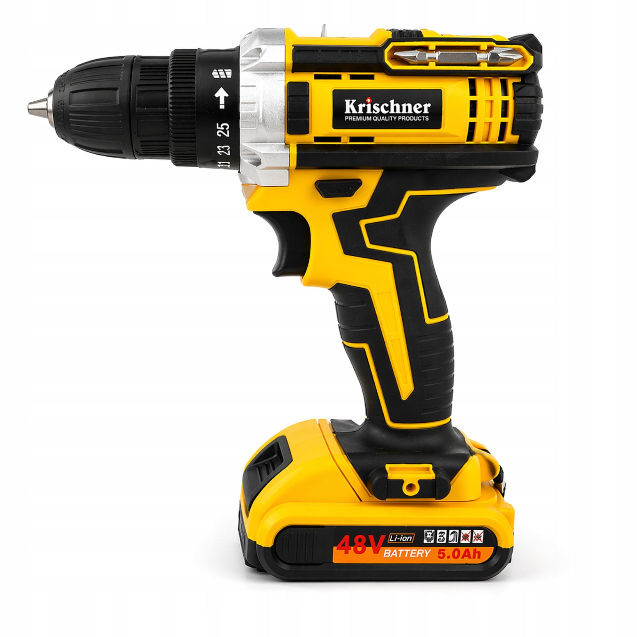 48V BRUSHLESS CORDLESS SCREWDRIVER 2x AKU + SUITCASE + SET Packaging status original