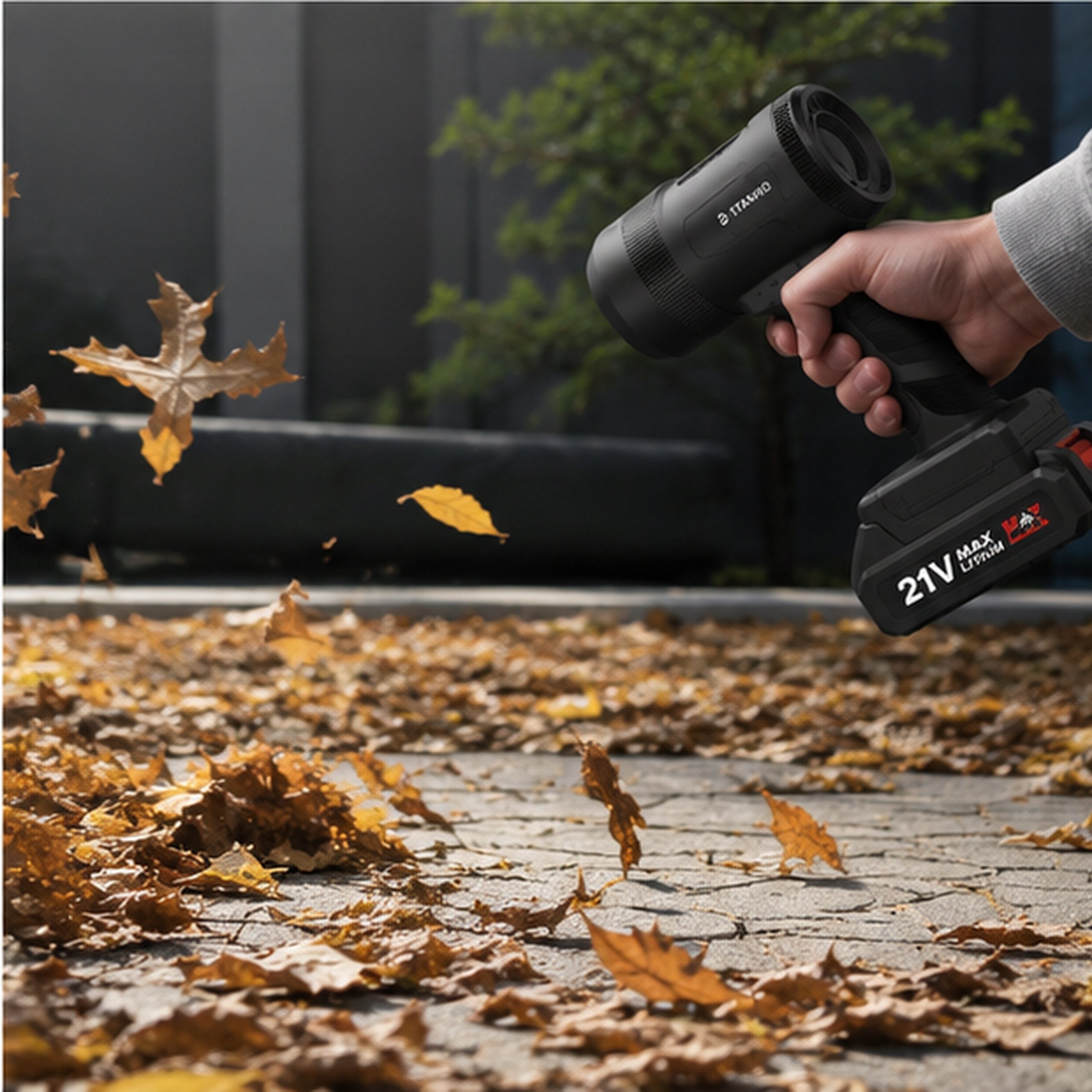 48V CORDLESS BLOWER For Garden Leaf Wireless 2x Aku Suitcase Brand no brand