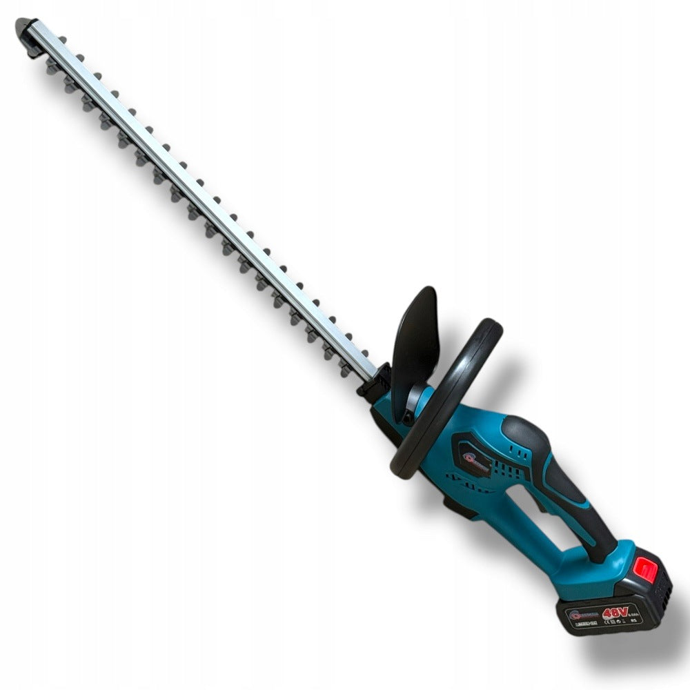 48VF 6.0Ah Cordless Hedge Trimmer - 2 Batteries Blade 52 cm Brand RANGERS