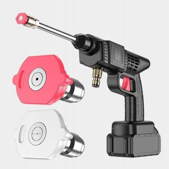 48Vf CORDLESS PRESSURE WASHER MULTIFUNCTIONAL SET + 2 BATTERIES Pump type brass