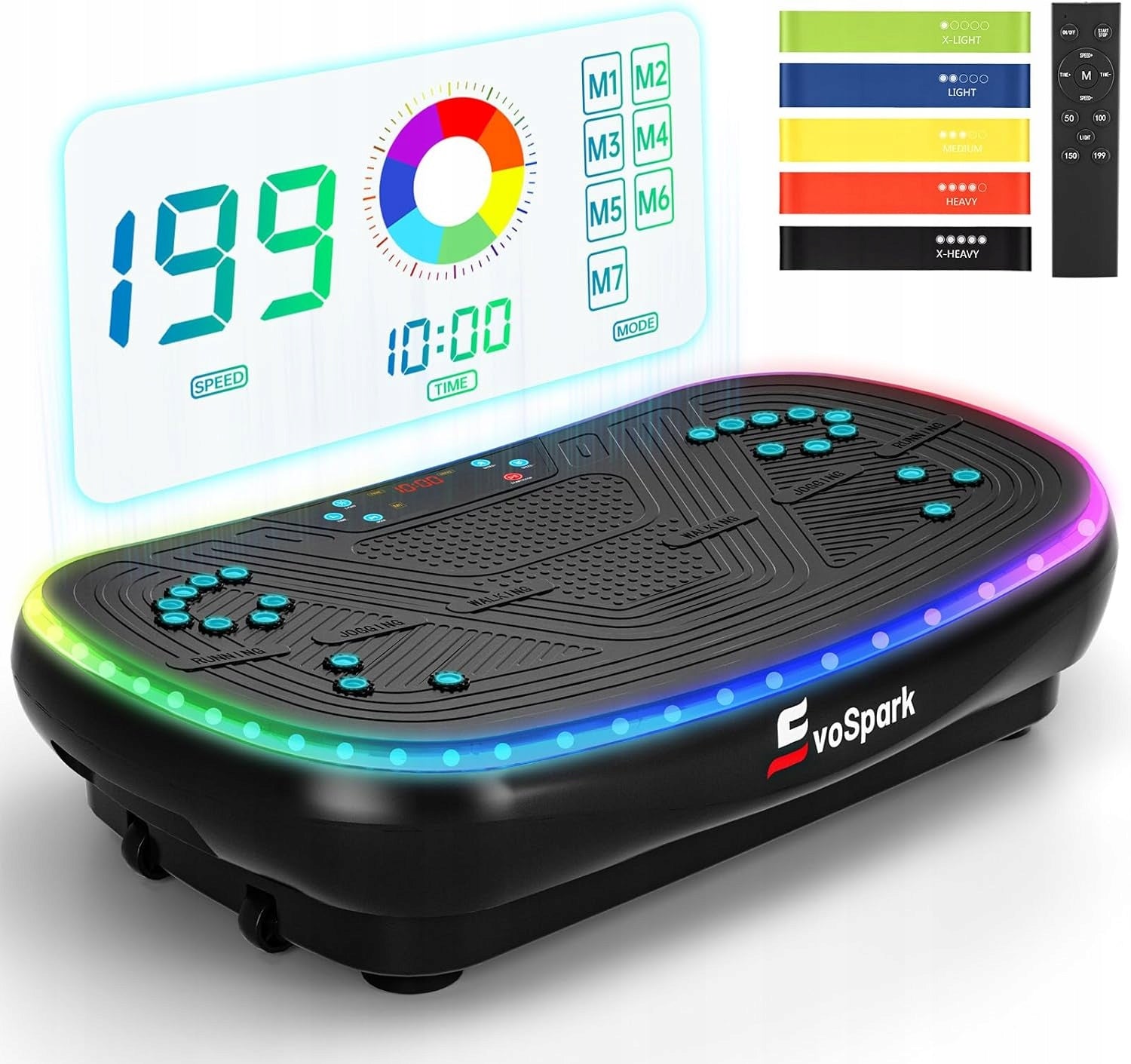 4D PRO Vibration Platform 7in1 Testsieger 2025 Power 900W LED 4D System