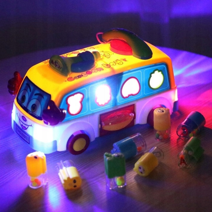 4FIK Interactive Sorter Bus with Sound and Light Information regarding product safety and compliance Not suitable for children under 36 months of age For home use only