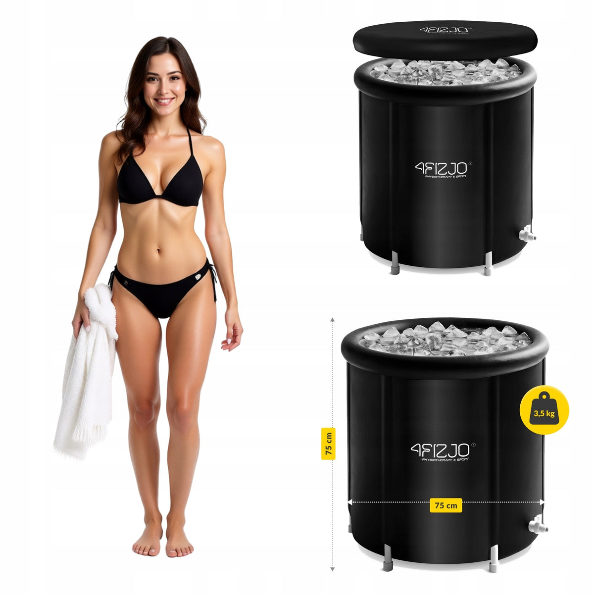 4FIZJO PORTABLE REGENERATIVE ICE BATH