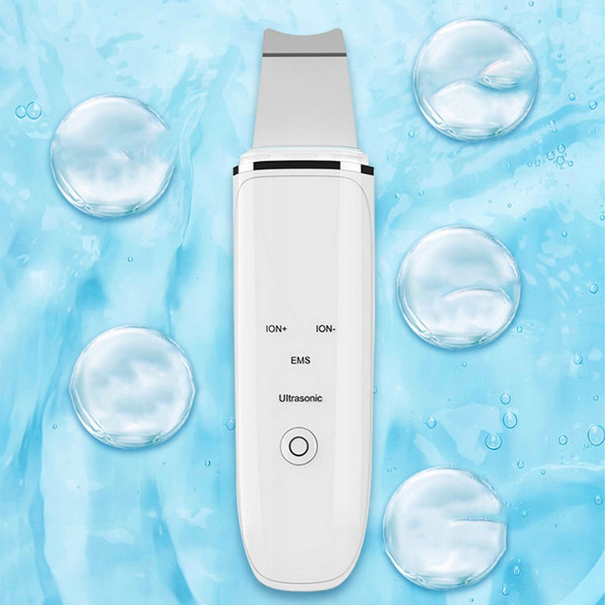 4IN1 CAVITATION SCRUB ULTRASONIC WIRELESS FACIAL KIT Power supply rechargeable battery