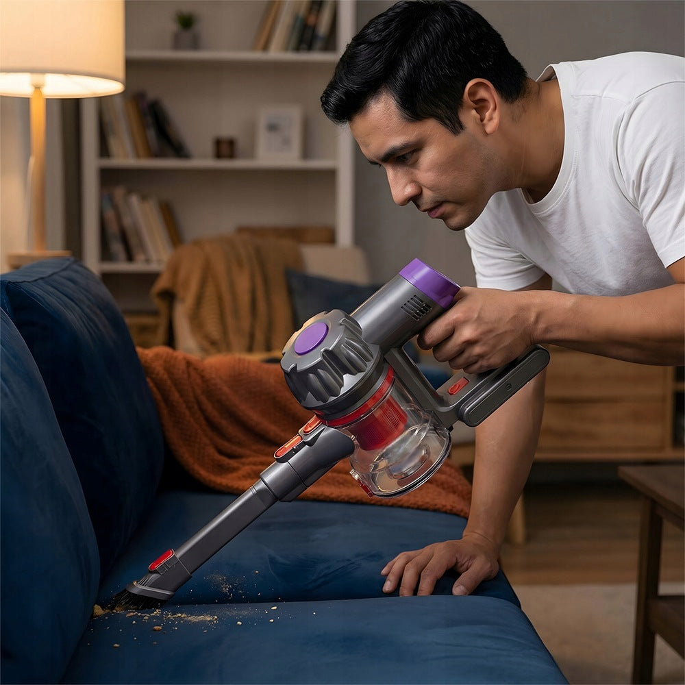 4IN1 CORDLESS UPRIGHT VACUUM CLEANER HANDHELD LED 450W 38KPA 50MIN Brand Blossom