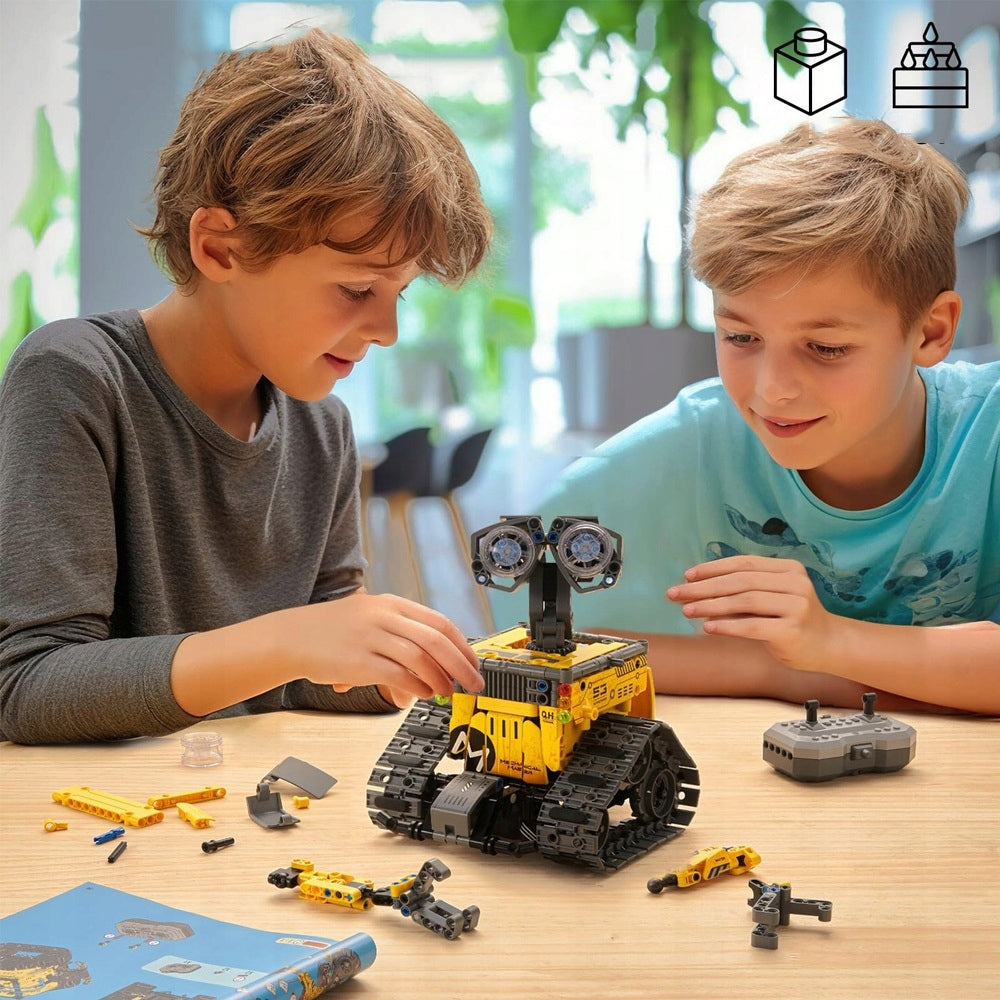 4IN1 ROBOT PROGRAMMABLE TOY WITH BLOCKS FOR KIDS APP AND REMOTE CONTROL GIFT Product weight with unit packaging 1.123 kg