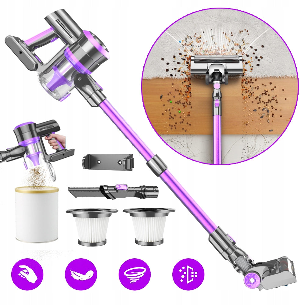 4IN1 UPRIGHT HANDHELD VACUUM CLEANER BAGLESS ELECTROBRUSH 400W SET Wet mode no