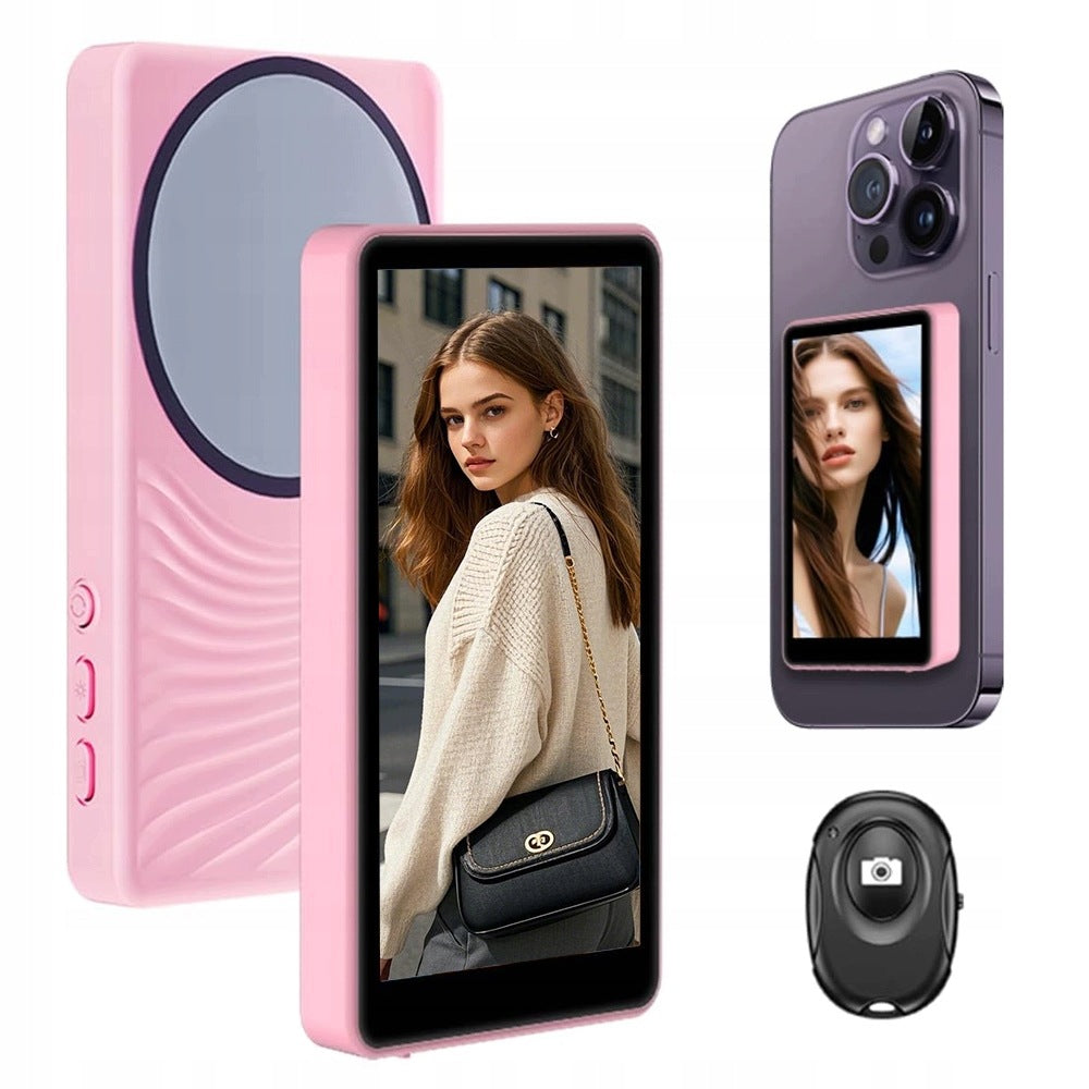4K 60FPS WIRELESS BACK CAMERA MONITOR FOR LIVE RECORDING Packaging status original
