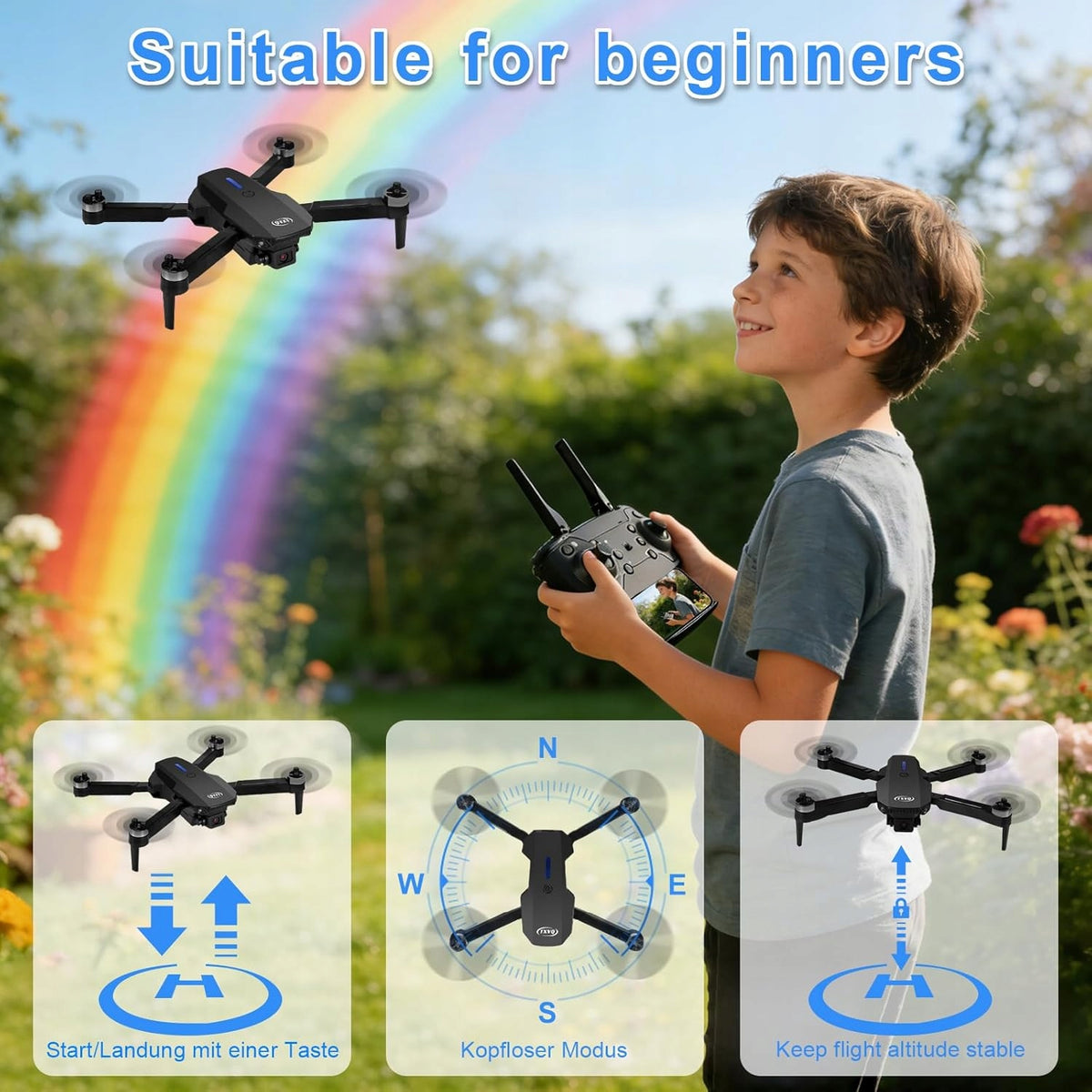 4K DRONE WITH CAMERA FOLDING FPV 36MIN FLIGHT Manufacturer code 5907830320887