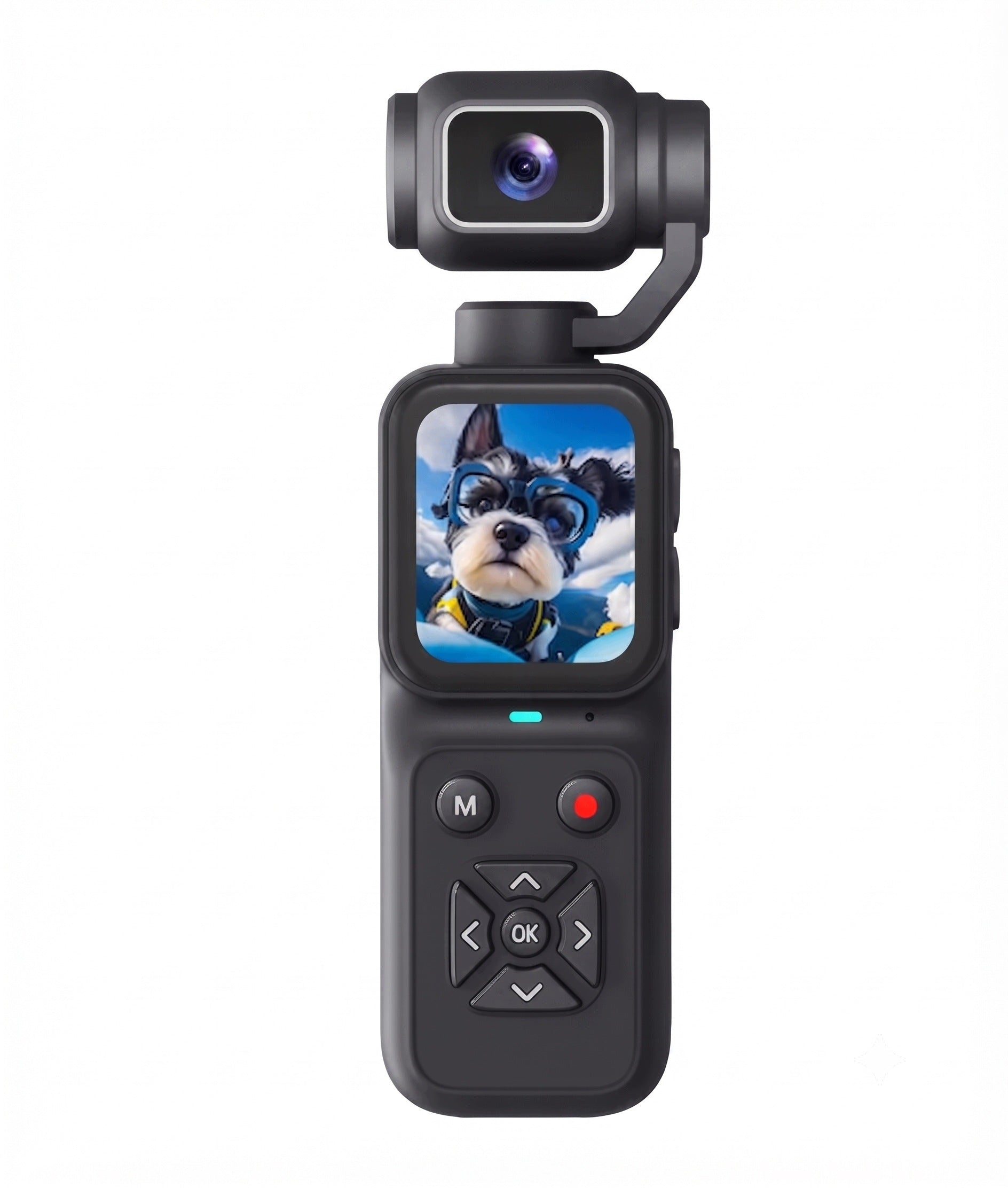 4K Pocket Sports Camera for Vlogs Outdoor Recording 16 Zoom