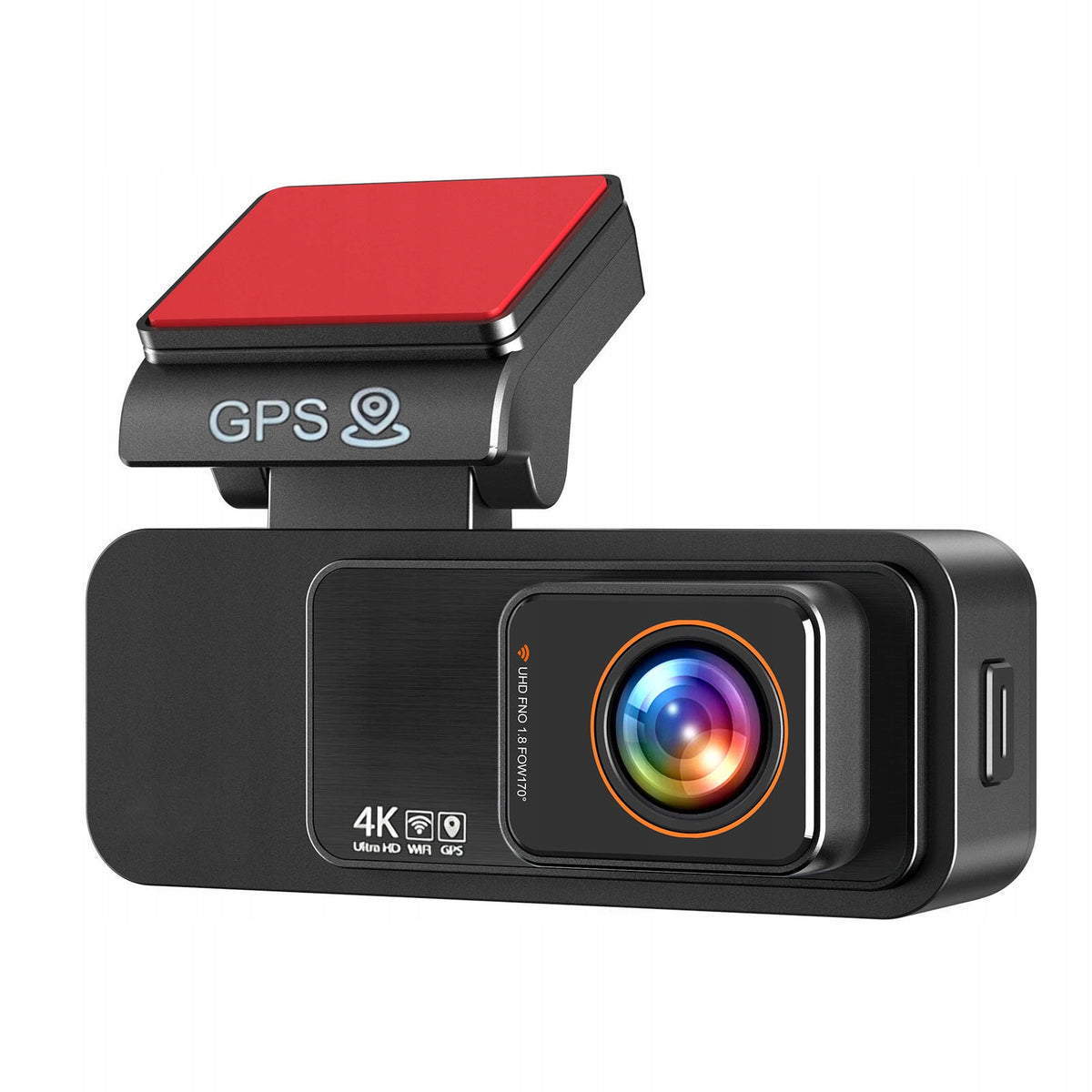 4K ULTRA HD VIDEO RECORDER CAR CAMERA GPS WIFI REVERSING NIGHT VISION 24 H Brand no brand