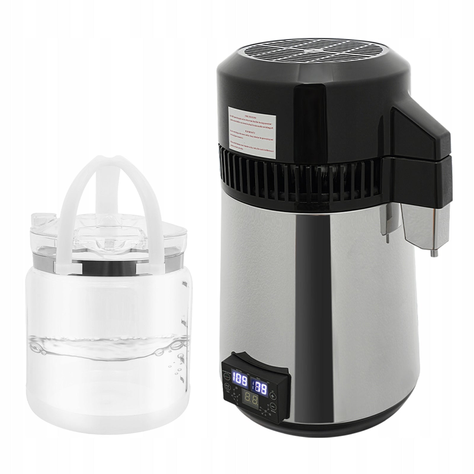 4L Electric Water Distiller Distiller With 800W Cooling System