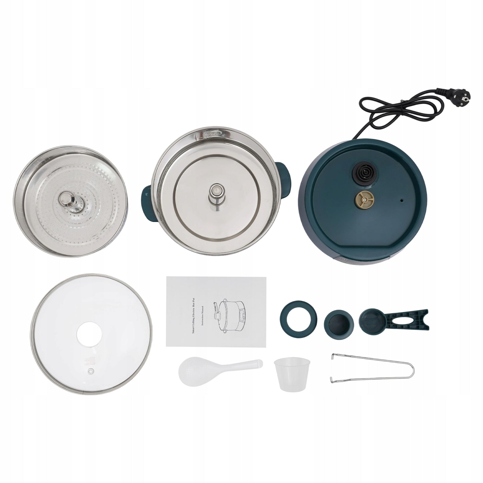 4L Low Sugar Rice Cooker, SS304 Electric Pots with Low Sugar Function, 220V Manufacturer code LSRC1234