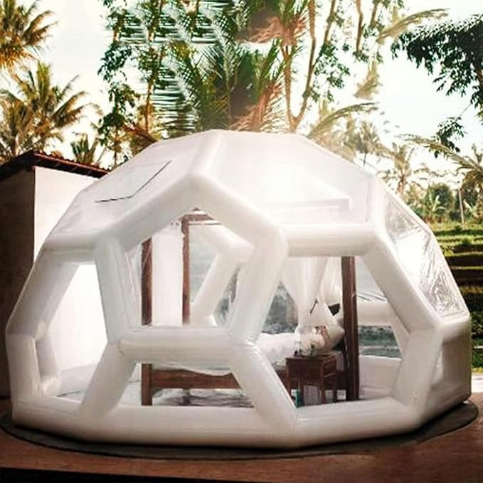 4M AIR IGLO TENT FOR GARDEN FOR PARTIES | PUMP INCLUDED Manufacturer code NAMIOT DMUCHANY 4M IGLO