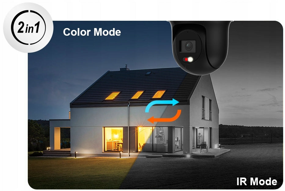 4MP PTZ IP Camera HILOOK HIKVISION PoE Auto Tracking Dual Light Audio Brand HiLook