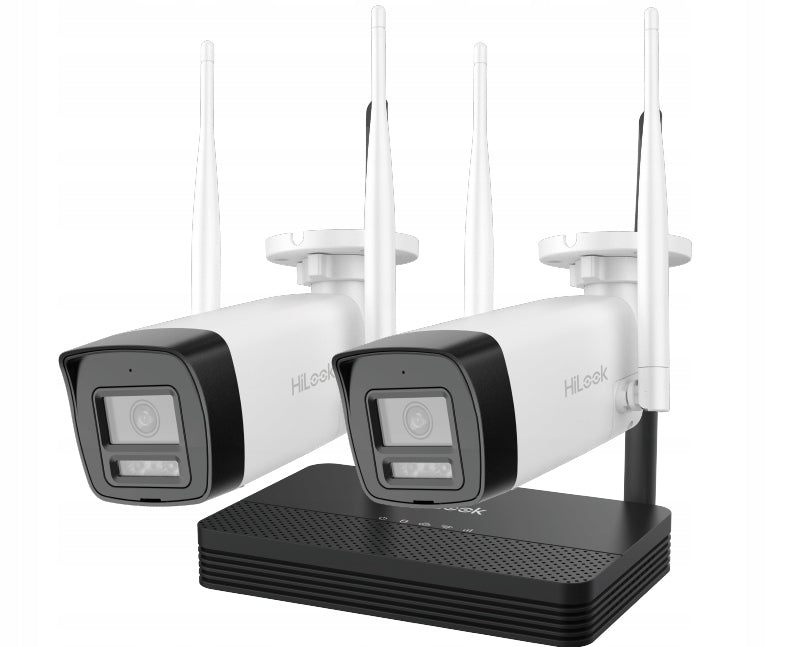 4MPx HiLook WiFi Monitoring Kit by Hikvision EASYLINK 4 WiFi Cameras Packaging status original