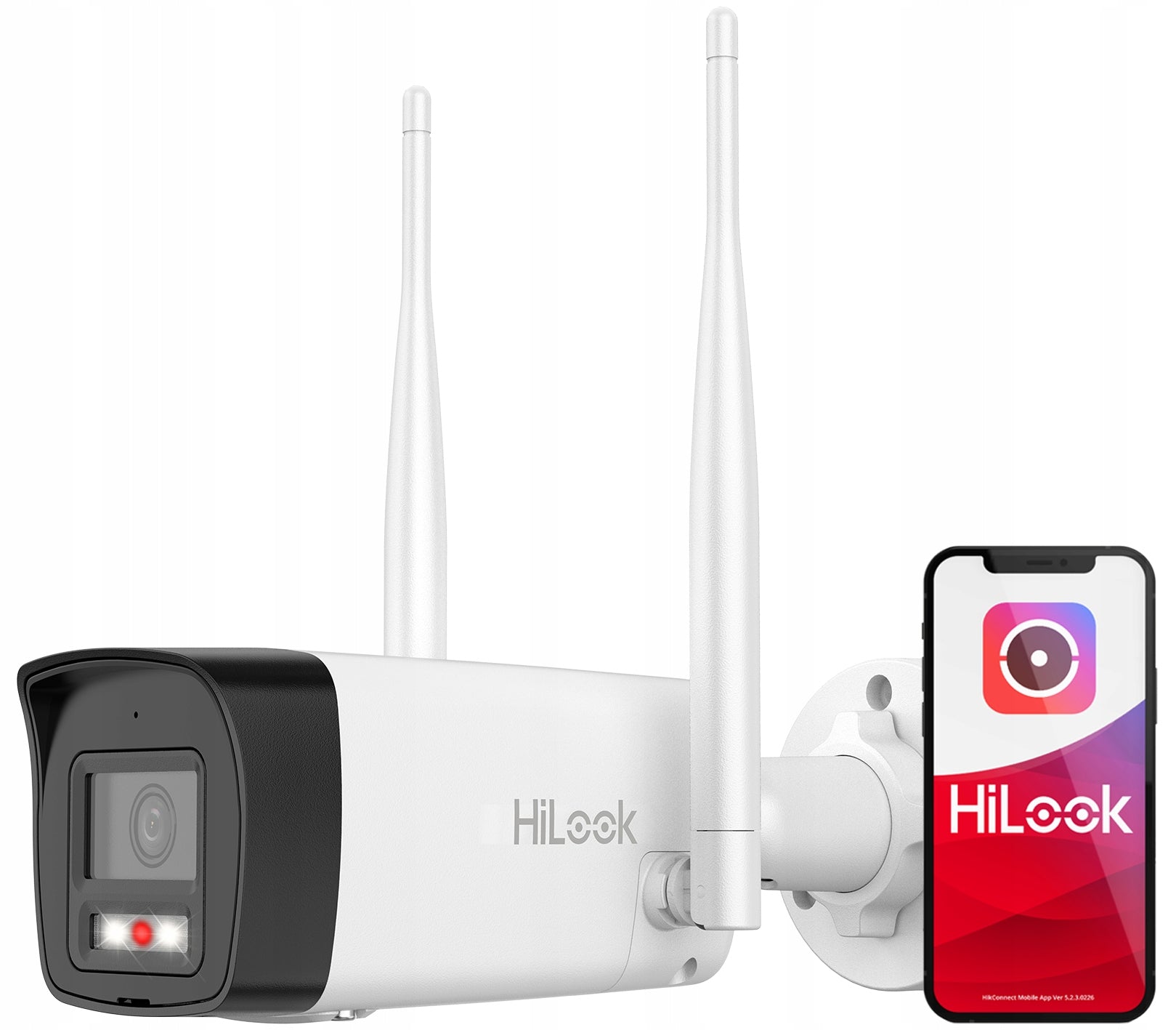 4MPx Outdoor WiFi Camera HiLook by Hikvision WIFICAM-B4 EasyLink LED IR EAN (GTIN) 5906667302875