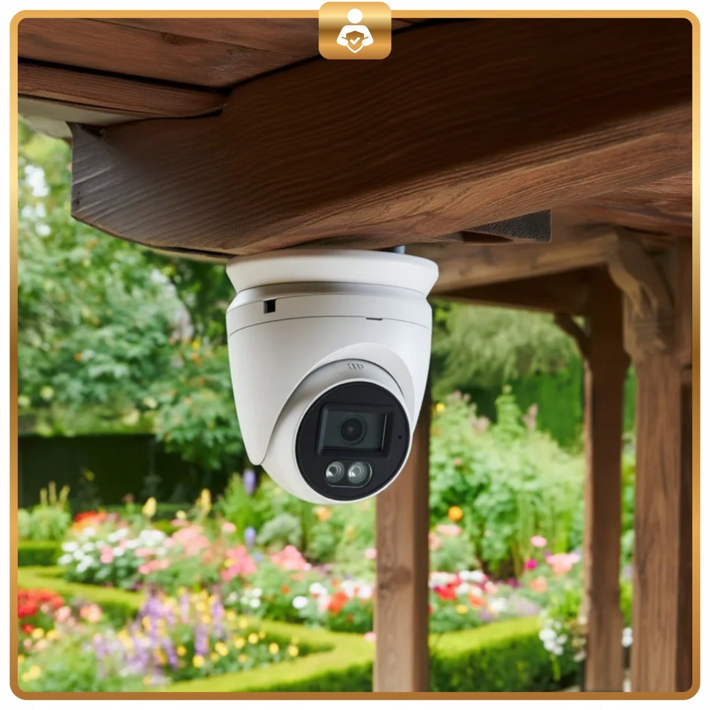 4Mpx ONVIF IP67 IR LED Outdoor PoE IP Camera for Dome Monitoring DVS Brand DVS