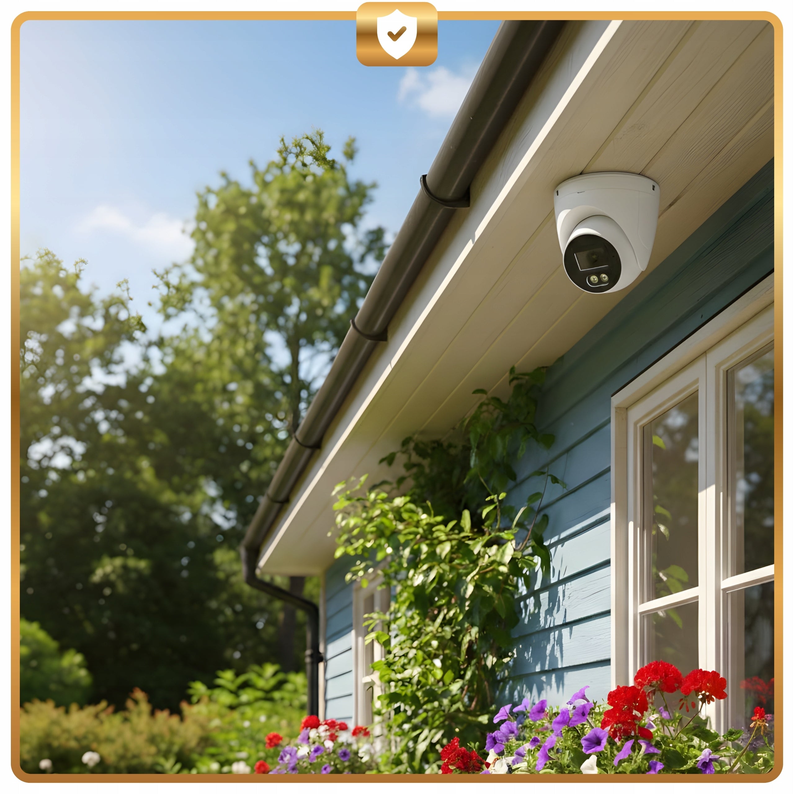 4Mpx ONVIF IP67 IR LED Outdoor PoE IP Camera for Dome Monitoring DVS Manufacturer code ZEWNĘTRZNA KAMERA IP POE 4Mpx KOPUŁOWA BIAŁA