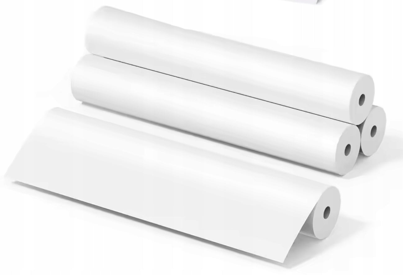 4PCS A4 THERMAL PAPER ROLL SET FOR PHOMEMO BROTHER PeriPage PRINTER