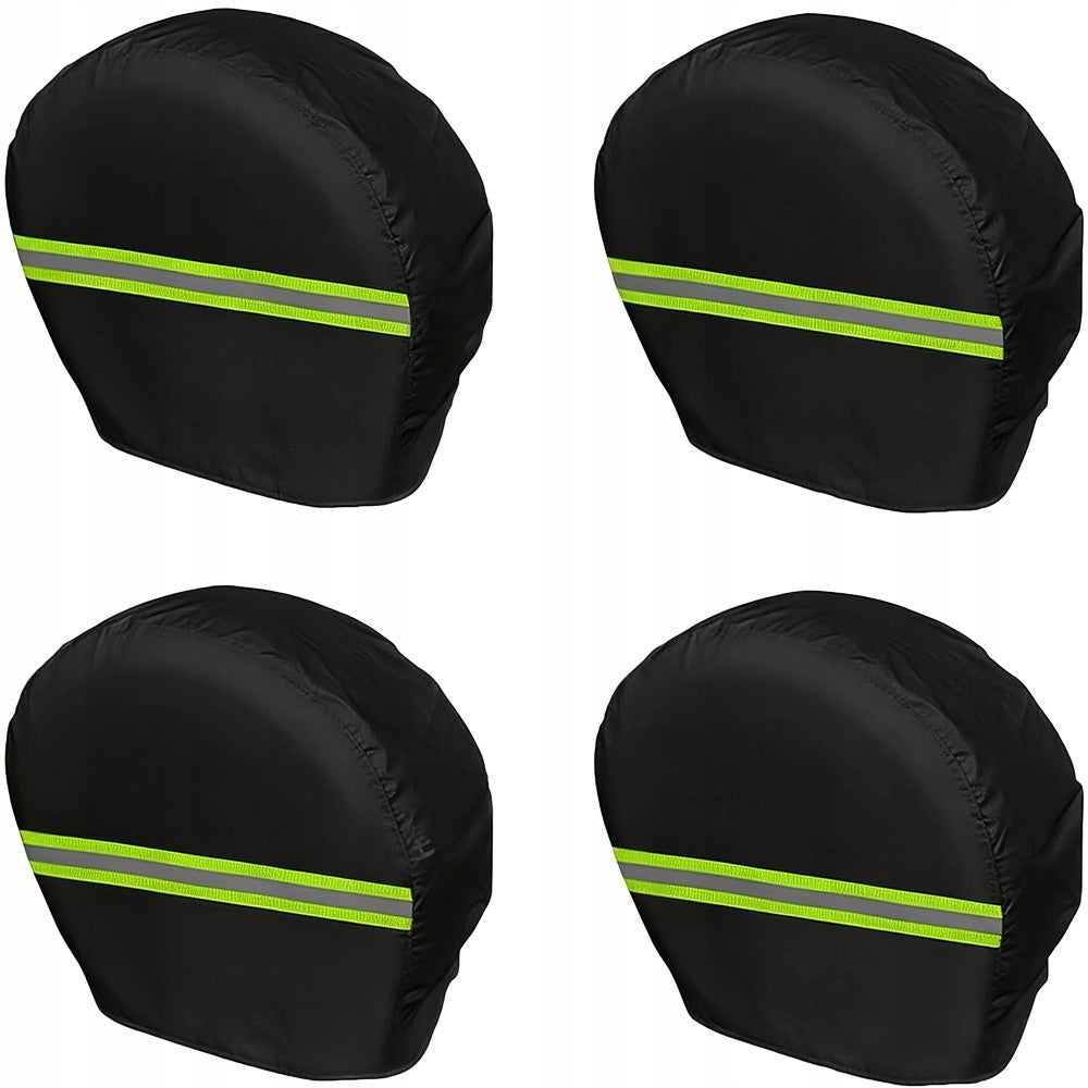 4PCS Wheel Cover Camping Protection Protective Cover Tire Apron