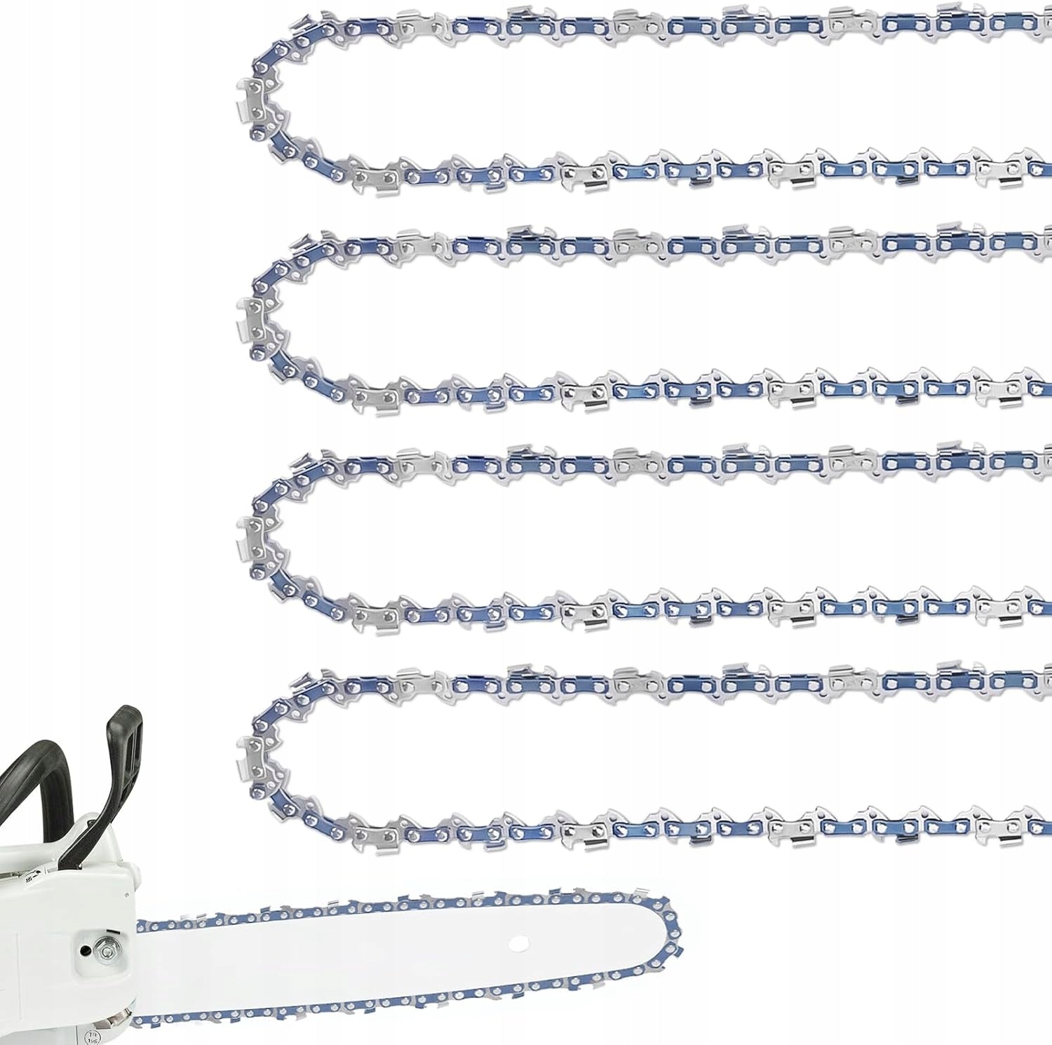 4Pcs CUTTING CHAIN FOR SAW 40cm 1,3mm 3/8" 56 LINKS FOR MAK-ITA Manufacturer code 6900333747686