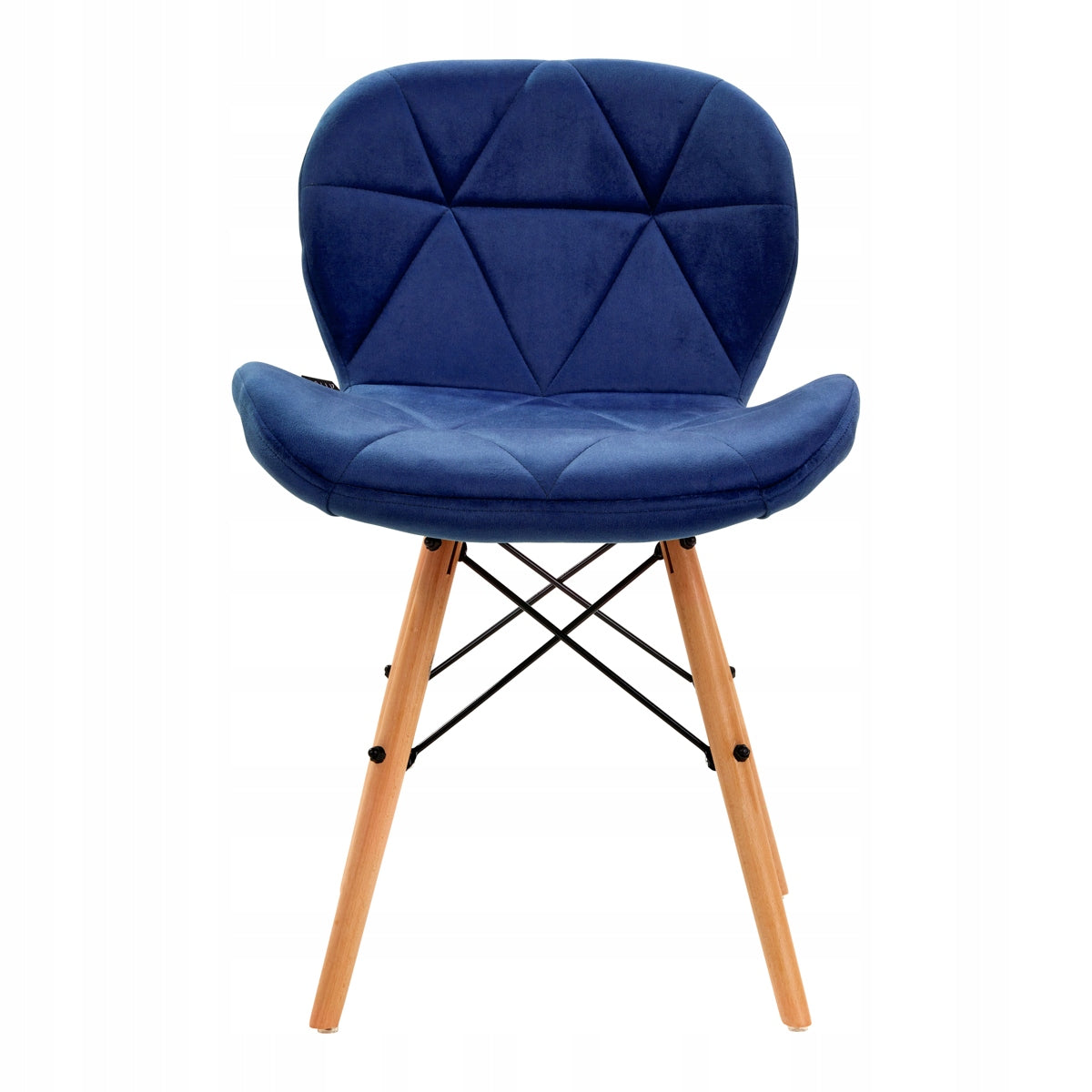 4Rico Scandinavian chair QS-186 velvet navy blue Model 147837