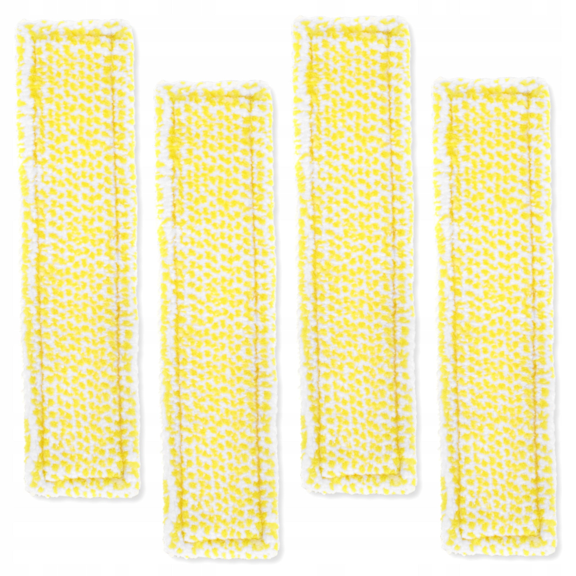 4X PADS MOP FOR WINDOW WASHER KARCHER MICROFIBER WV1 2 5 6 7 WV4-4 WVP10