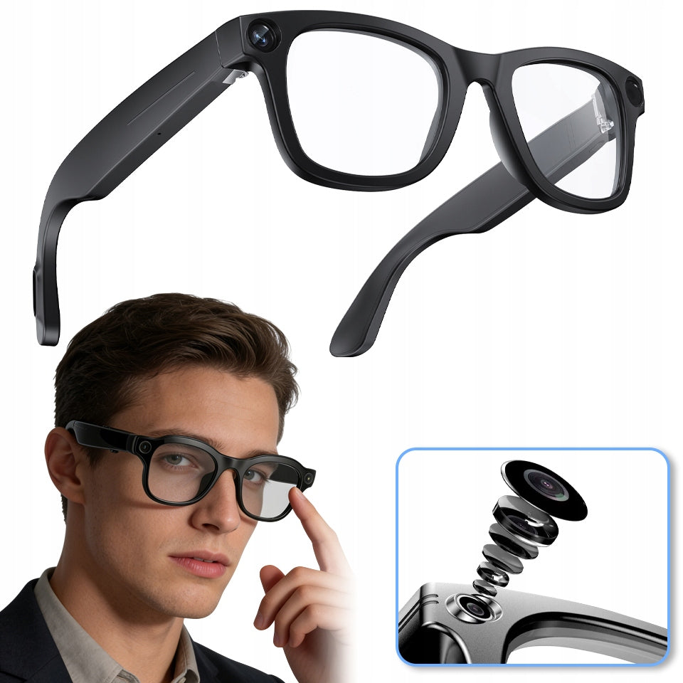 4in1 AI Glasses – Camera, Music, Translator and Voice Assistant in 49 Grams