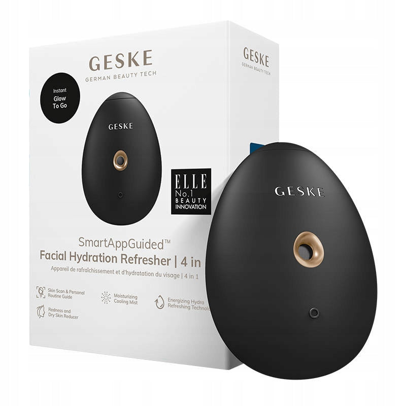 4in1 Face Humidifier Geske Cooling Oval Mist Grey