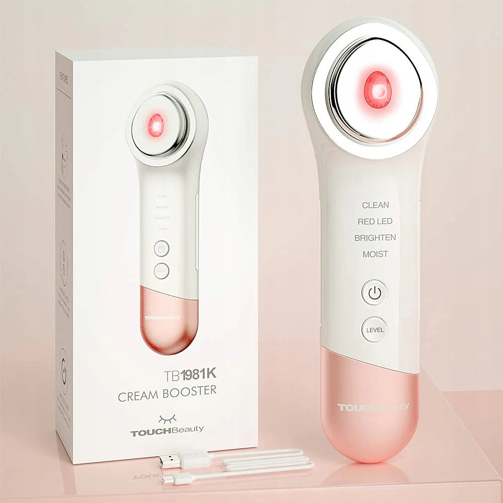 4in1 Face Massage Device with Anti-Wrinkle Ionization Function