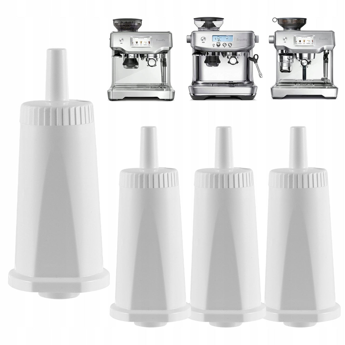 4pcs Carbon Water Filter for Sage BES008 Machine