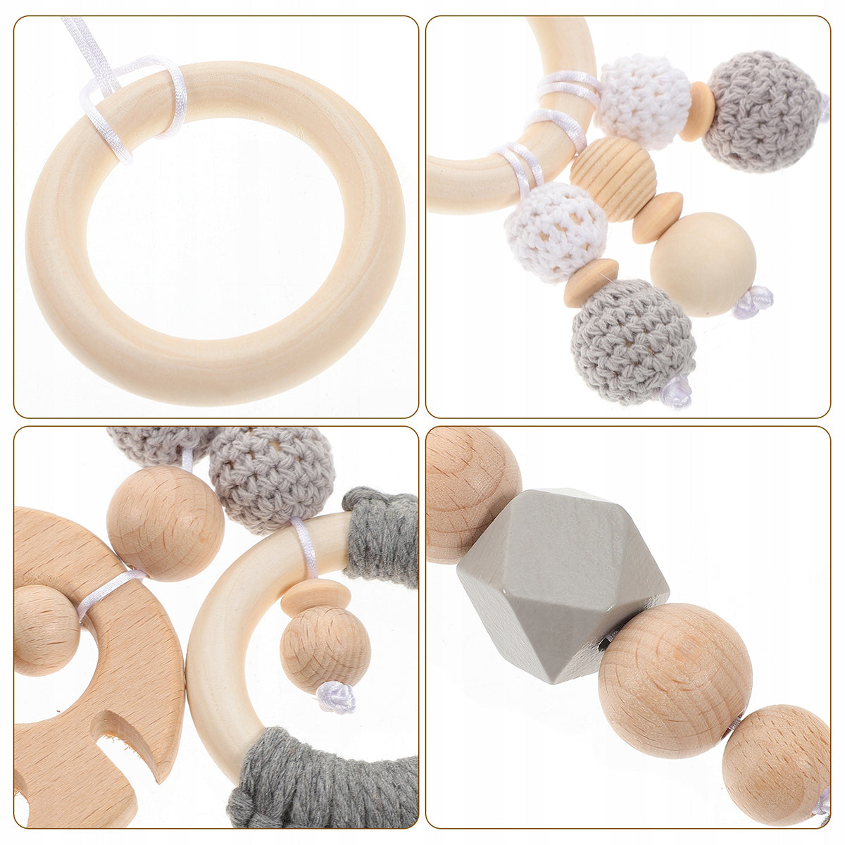 4pcs Pendants for Baby Gym Educational Stand Brand no brand