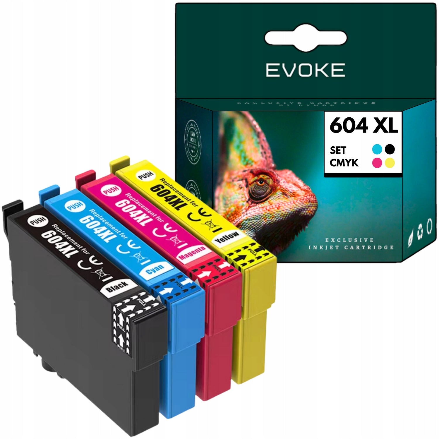4x Epson 604 XL Printer Ink | Black + Colour Set