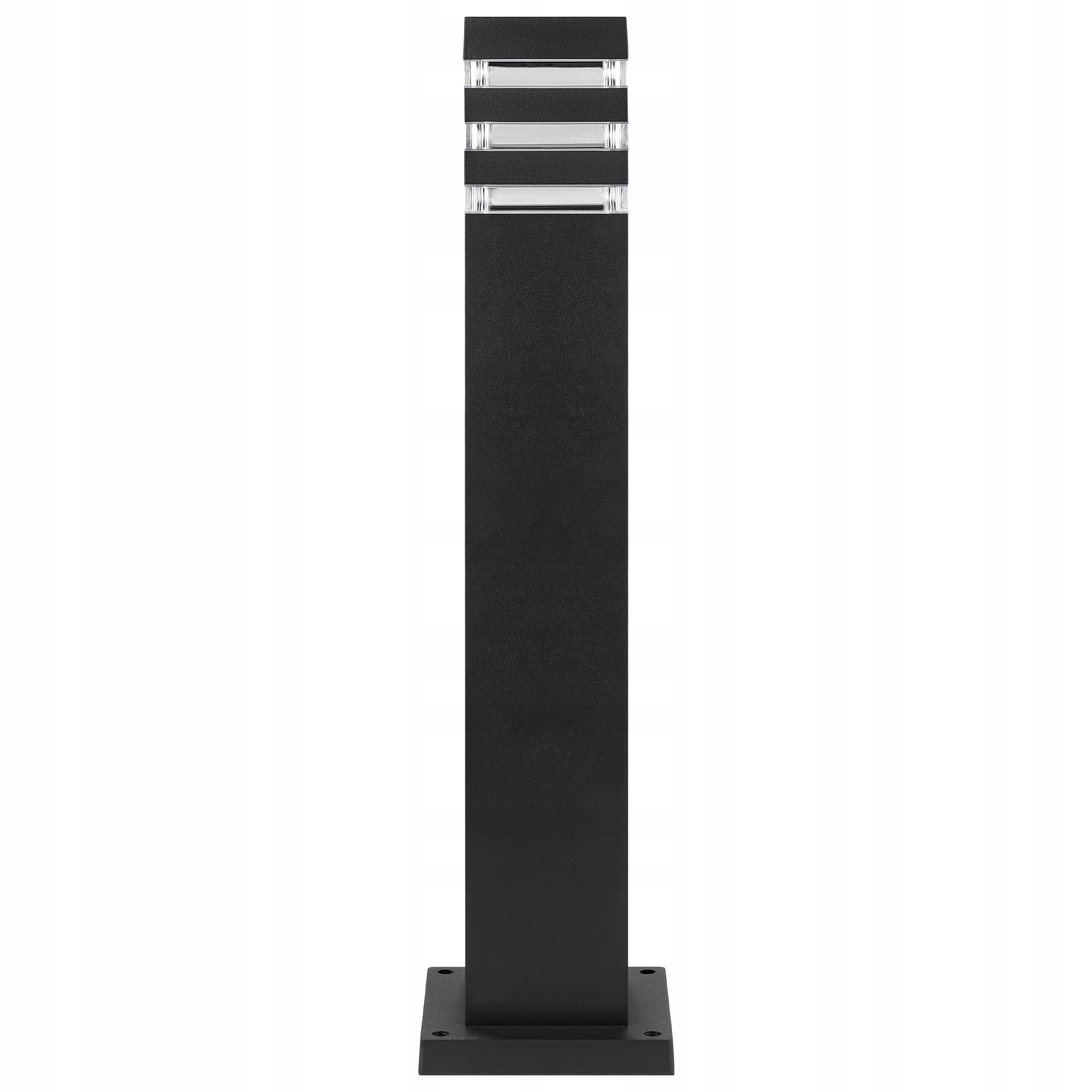 4x GARDEN LAMP STANDING LED Post 60 cm Black Outdoor E27 IP54 Packaging status original