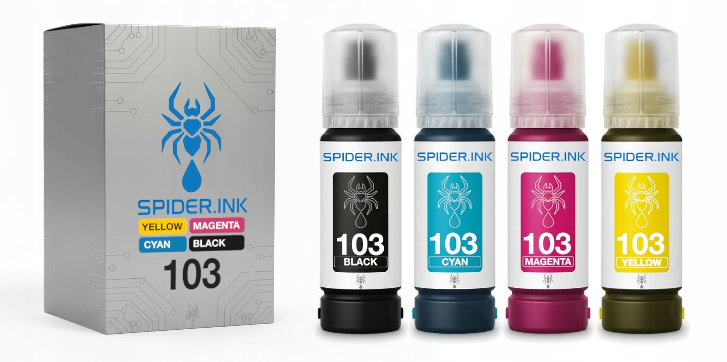 4x Ink 103 XL INKS MULTIPACK for EPSON EcoTank L1270 L3270 L3280 printer Packaging status original